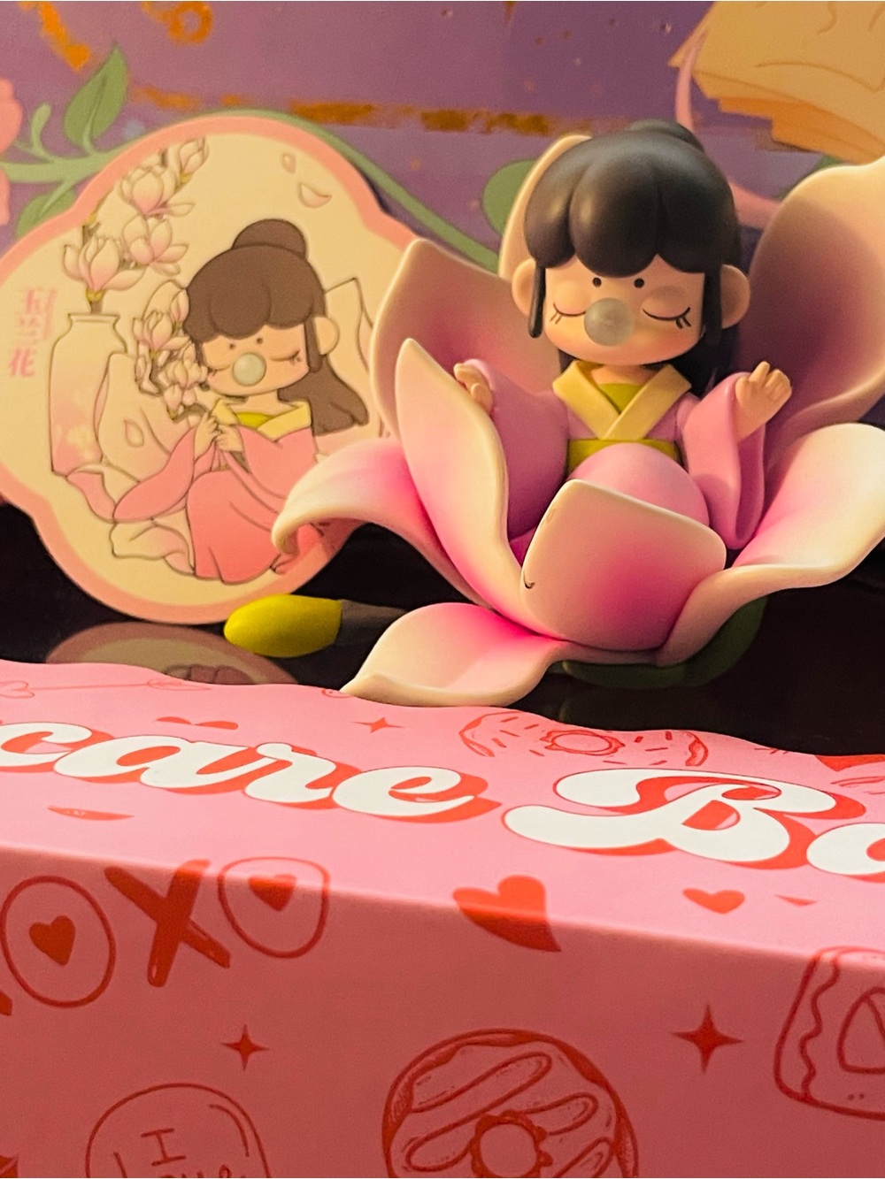 Nanci Flowers Series – Lotus Figure with ID Card
